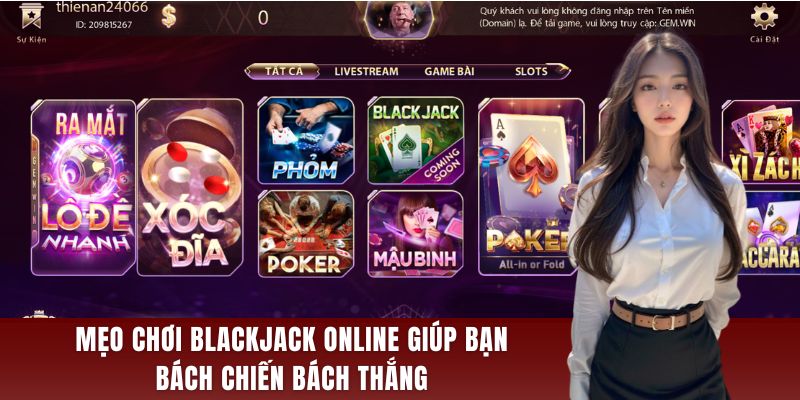 chơi Blackjack online