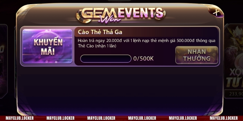 Khuyến mãi mang đến cơ hội nhận thưởng đặc biệt cho các thành viên